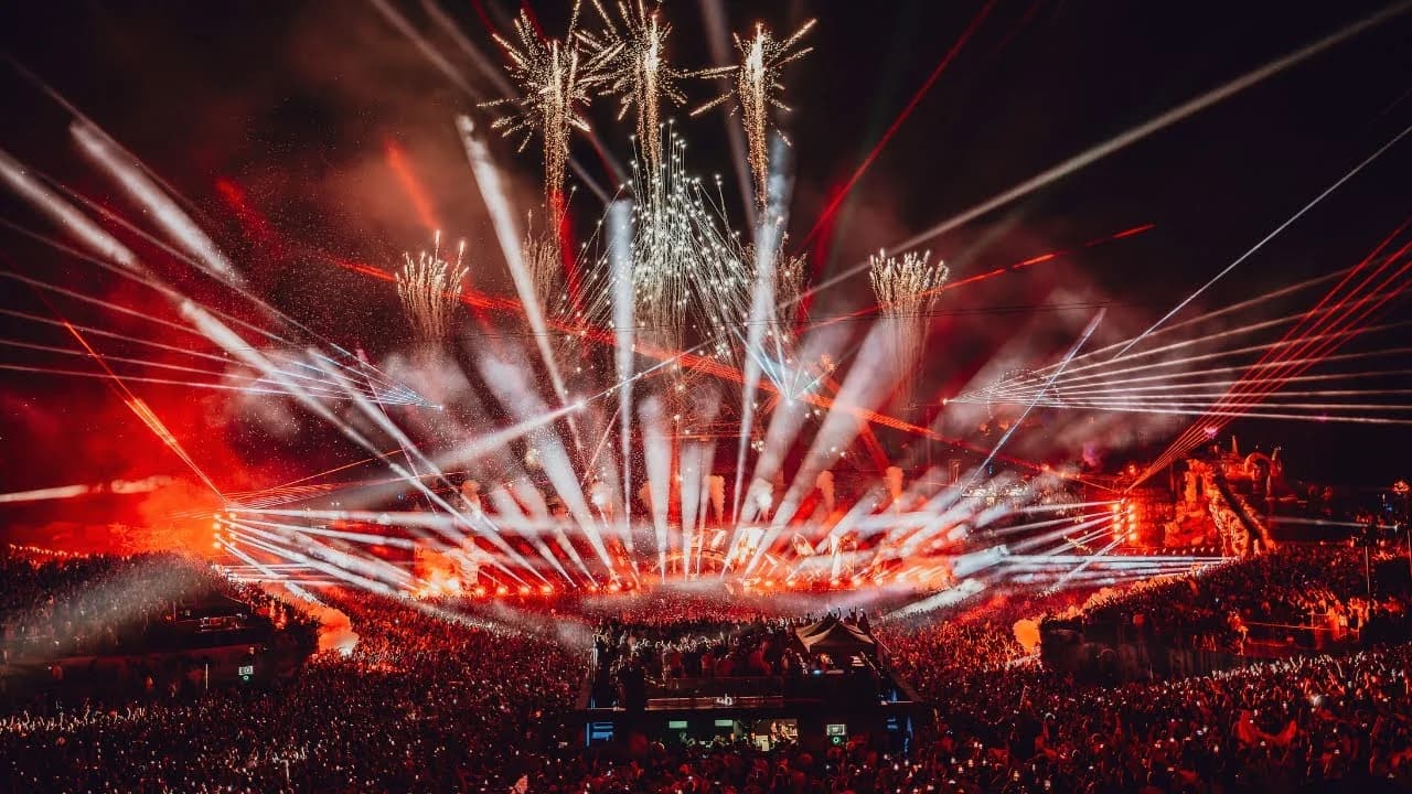 Tomorrowland Belgium — image from the festival's official aftermovie in Boom, Belgium