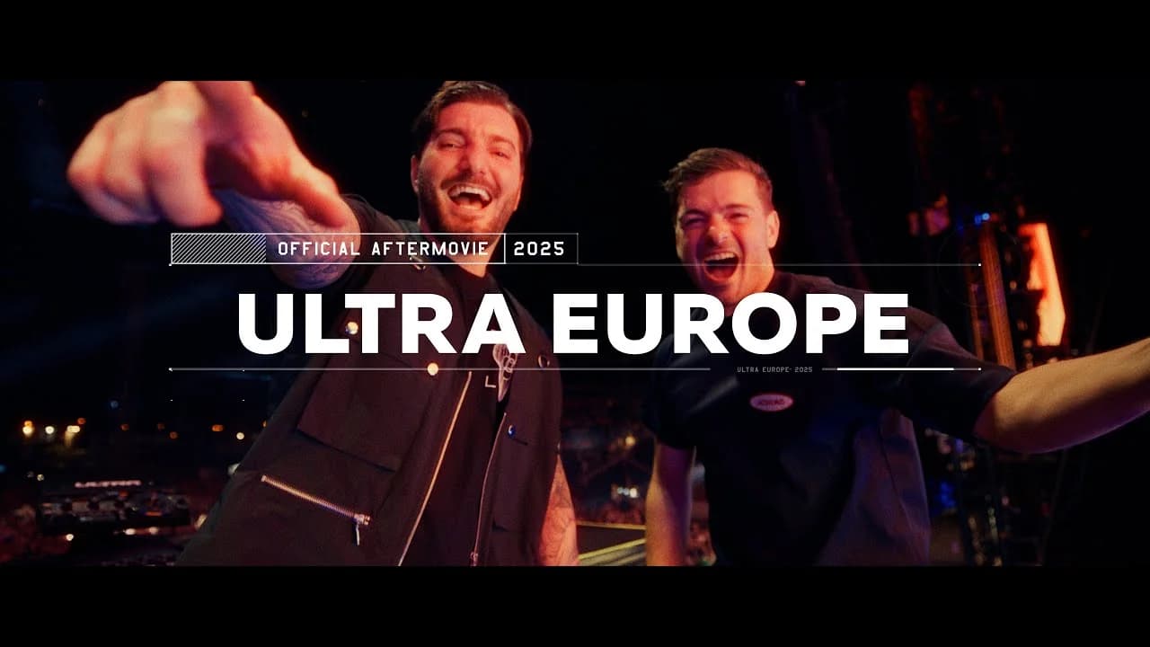 ULTRA Europe — image from the festival's official aftermovie in Split, Croatia