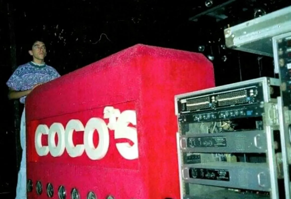 Miniteca Coco's — archive photograph of the sound house founded in 1984