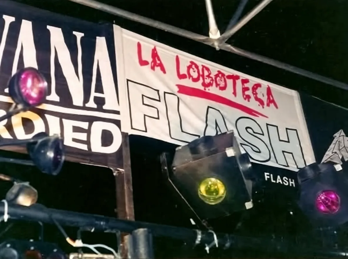 Miniteca Loboteca Flash — archive photograph of “El Aullido del Lobo,” one of the most original and innovative in Valencia